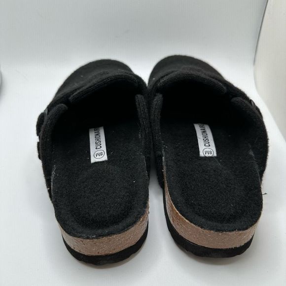 CUSHIONAIRE Womens Clog 8 BLACK - Picture 4 of 7